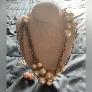 pink Champagne Necklace